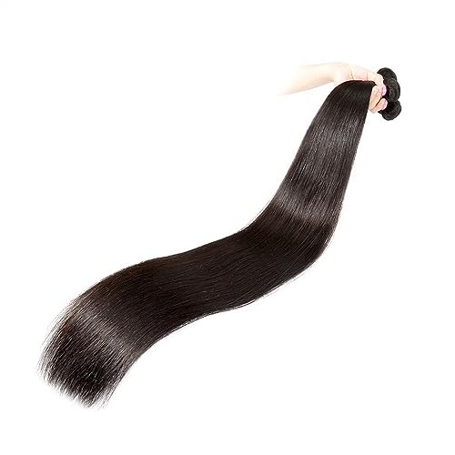 Human Hair Bundles Brasilianische Haarwebart Bundles Gerade Haar Remy Natürliche Farbe Bundles 1/3/4 Bundles Menschliches Haar Extensions 8-32 Zoll human hair weave (Size : Remy Hair, Color : 14 16