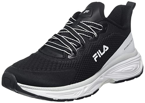 FILA Herren EXOWAVE Race Laufschuh, Black, 42 EU