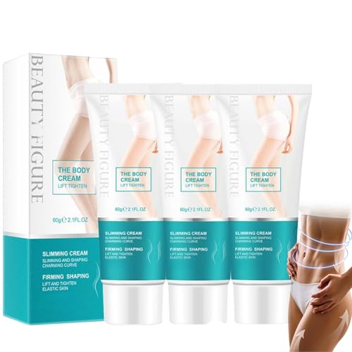 Multi-Effekt-Körpermassagecreme, Schönheitsfigur-Körpermassagecreme, Feuchtigkeitscreme, straffende Körpercreme, hautstraffende Creme, straffende Lotion, für alle Hauttypen (3Pcs)