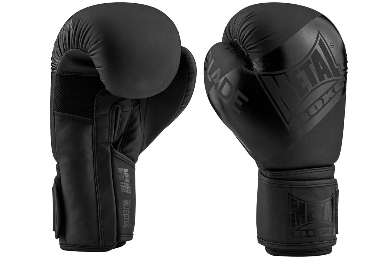 METAL BOXE Blade Boxhandschuhe, Schwarz, 397 g