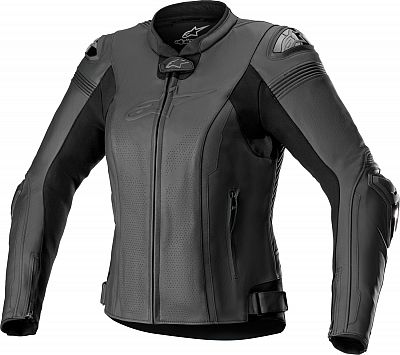 Alpinestars Stella Missile V2 Leather Jacket Black/Black