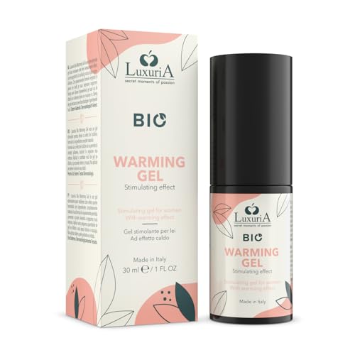 INTIMATELINE | Luxuria BIO – Wärmendes Gel, weibliches stimulierendes Gel mit wärmender Wirkung, erhöht die Empfindlichkeit erogener Zonen, natürliche Inhaltsstoffe, 30 ml