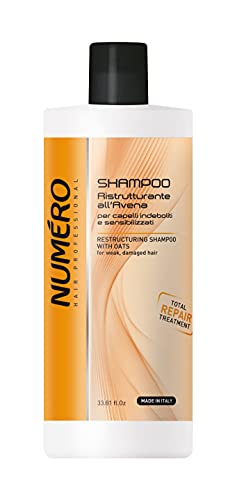 NUMERO Restaurierendes Shampoo Hafer, 1000 ml