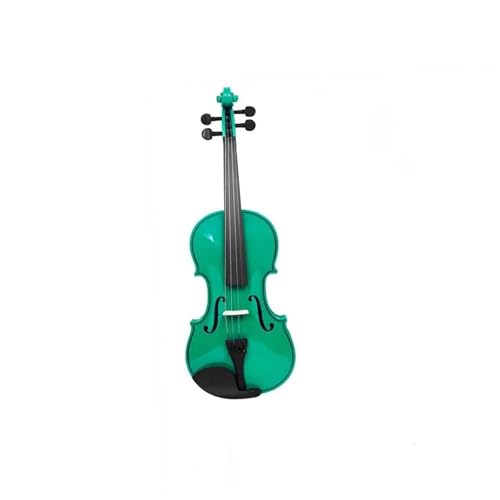 Standard Violine 4/4 Violinenset Aus Massivholz In Voller Größe Für Anfänger(Green)