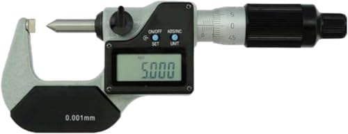 Elektronische Einpunkt-Mikrometer 0–25 mm/25–50 mm/50–75 mm/75–100 mm, 75–100 mm Typ B