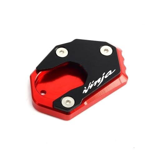 BOEYDSE88 Motorrad-Seitenständerpolster Für Ka&wa&saki Ninja650 Ninja 650 300 1000 ER6F ER4F ZX6R ZX10R Motorrad Stand Enlarger Kickstand Extension Pad(7)