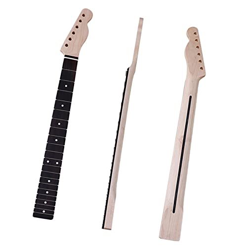 6-saitiger E-Gitarrenhals Kanada Ahorn Matt 5,6 Cm Breite Gitarrenhals 21 Bünde Für TL E-Gitarre Gitarre Hals Ersatz