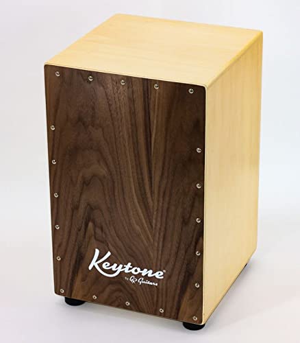 Cajon S50 mit Rucksacktasche Trommel Linde 48cm Höhe Gigbag mit Polsterung und Tragegriff