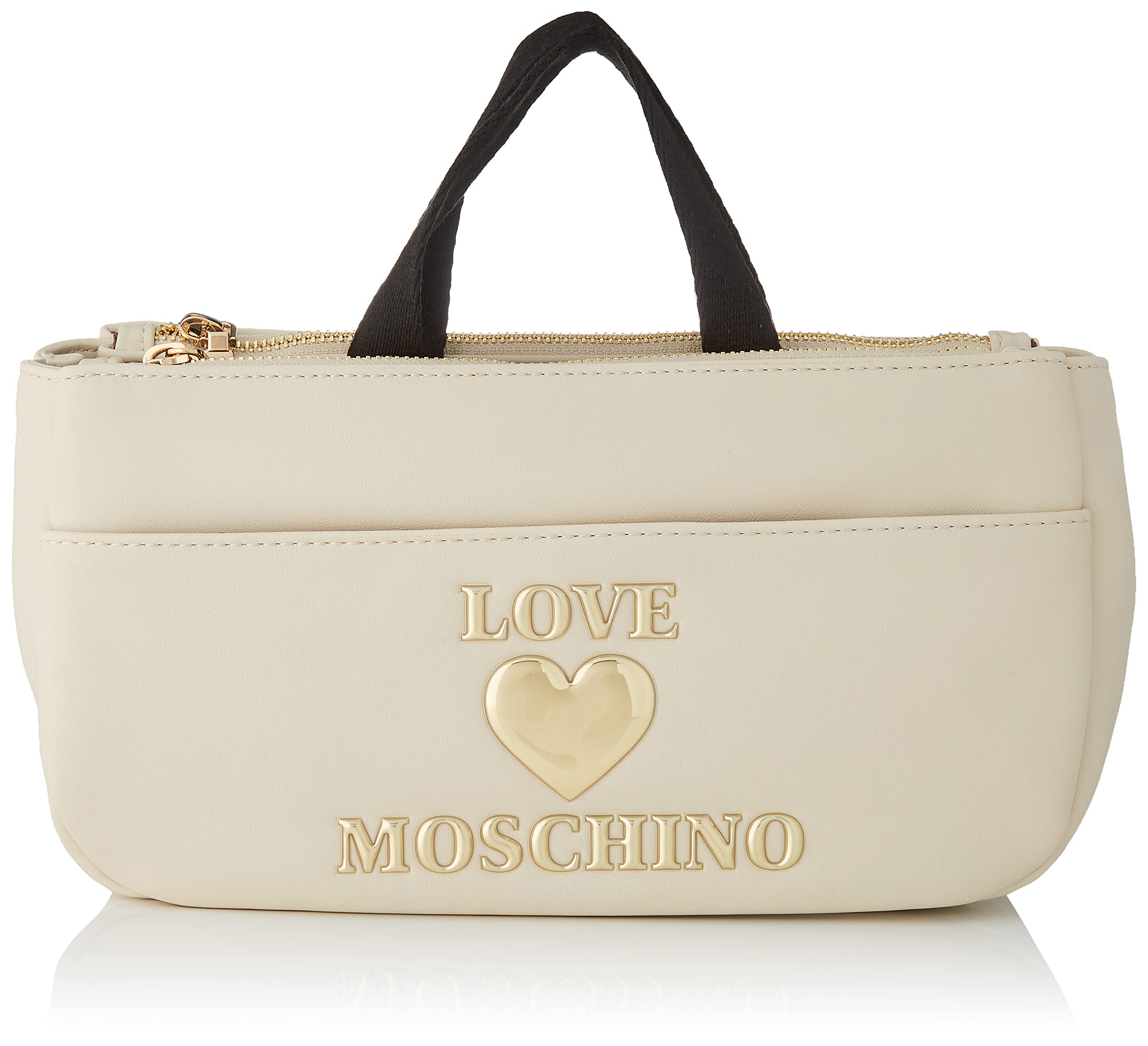 Love Moschino Damen Vorkollektion Handtasche, Pre-Kollektion Herbst Winter 2021, Weiß