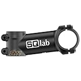 SQlab Unisex – Erwachsene 811 2.1 Fahrrad Vorbau, Schwarz, 90 mm-7°