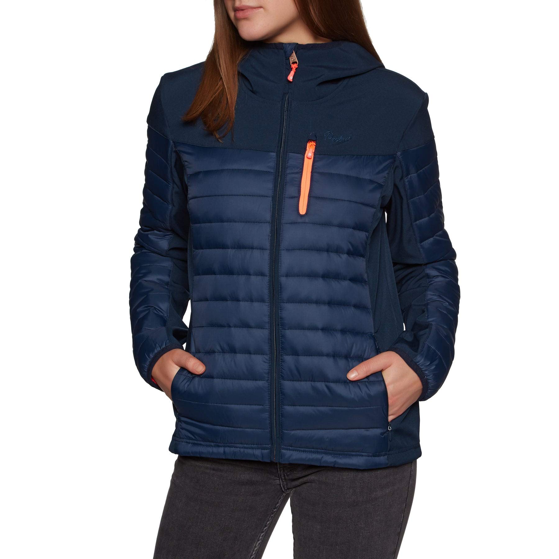 Protest Damen Aaliyah Jacke, Blau (Ground Blue 941), Small (Herstellergröße: 36)