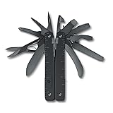 VICTORINOX Schweizer Taschenmesser Swiss Tool Spirit MXBS, 26 Funktionen, Multitool inkl. Zange, Schraubendreher, Dosenöffner, Nylon-Gürteltasche, Schwarz