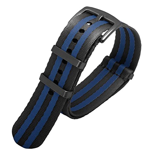 YIHANSS 20mm 22mm NATO Nylongewebe Uhrenarmband Sport Militär Fallschirmgurt Uhrenarmband Armband für/Omega/ 300