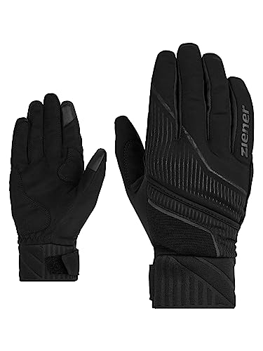 Ziener Herren ULIC TOUCH Langlauf/Nordic/Crosscountry-Handschuhe | Touch, Überzieh-Fäustling, black, 10,5