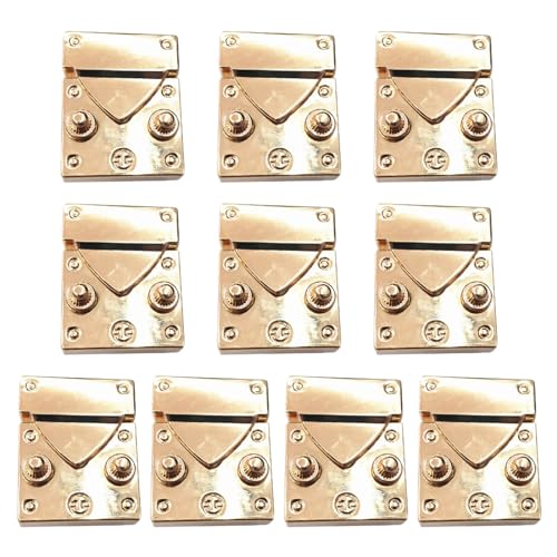 10 Stück Box Lock Schnalle Sichere Reisetaschen Lock Schnalle Trendiger Verschluss Einfache Installation Boxen Behälter