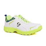 SG Herren Pro Kick Plattform, White, R Blue & Lime, 44 EU