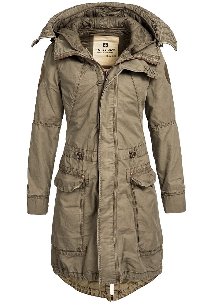 Jet Lag Damen Winterjacke Winterparka khaki L