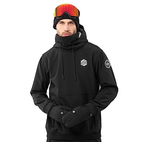 SIROKO - Siroko W1 Skywalk Schneejacke, Schwarz , XL