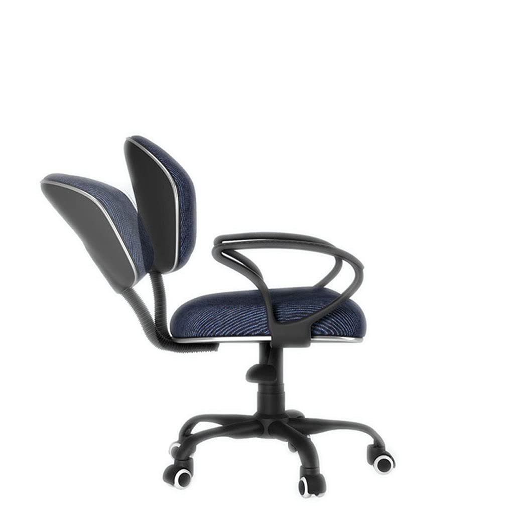 Bürostühle für zu Hause Bürostuhl aus Flanell mit Rückenlehne Ergonomischer Drehstuhl mit Hebefunktion, Armlehne und höhenverstellbarem Schreibtischstuhl fürs Büro Schreibtischstuhl für zu Hause fürs