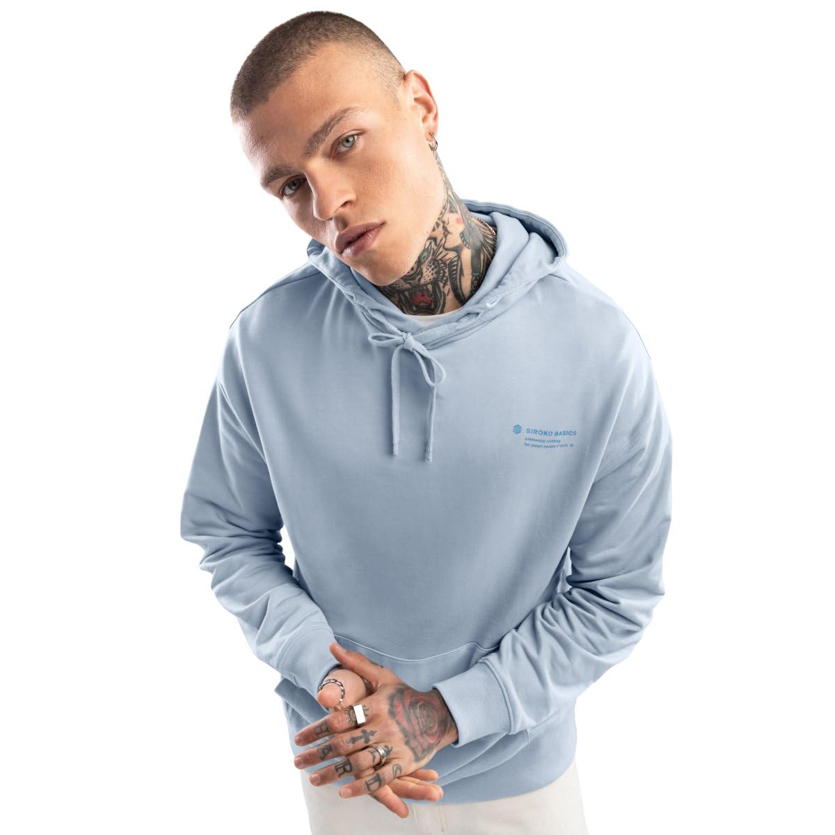 SIROKO - Splash Hoodie, Königsblau (AZUL ELÉCTRICO), M