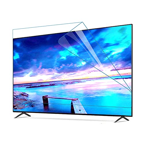 48-50 Zoll Tv Entspiegelungsfolie Blendschutz, TV-Schutzfolie Anti-Strahlung Helfen Sie Besser Zu Schlafen Einfache Installation,Matte-50in(1101X620) mm