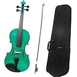 Standard Violine 4/4 Violine Mit Praktischen Teilen Violine Anfänger Ebenholzgriffbrett(Violin set)