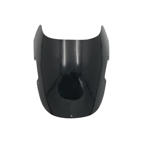 HSAJFEB Motorrad Windschutzscheibe Für Motorrad Windabweiser Für Y&amaha TZR 125 TZR125 1987 1988 1989 1990 1991 1992 Windschild(Schwarz)