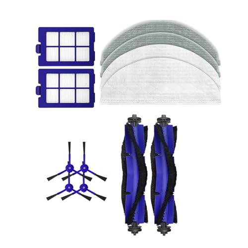 Hauptbürste Roboter-Staubsauger-Zubehör für EufyX8 Roboter-Kehrmaschine, Ersatzbürste, Rollenfilter, Wischtuch, Ersatz-Staubsaugerteile