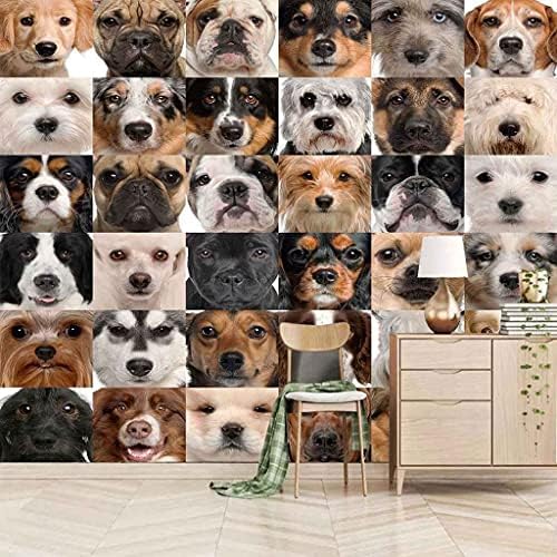 Tier-Hund-Avatar 3D Tapeten Wanddekoration Fototapete Sofas Wohnzimmer Wandbild Schlafzimmer-350cm×256cm