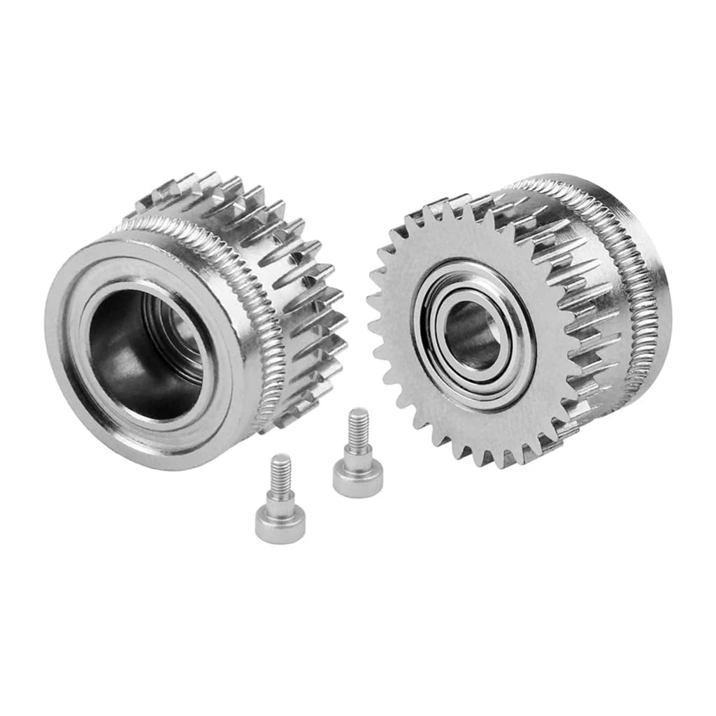 Extruder Gear Ganzmetall-Filamentantriebe, gehärteter Stahl, Druckergetriebe für 3D-Drucker der Serie K1C/Ender3