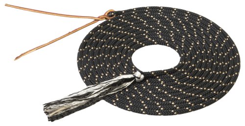 Weaver Leather Silvertip Get Down Seil (Kernmantel), Schwarz/Hellbraun, 4,2 m