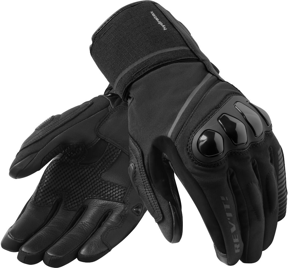 Revit Summit 4 H2O wasserdichte Motorradhandschuhe, schwarz, S