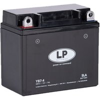 Landport Sla Yb7-4 Motorradbatterie, 12 V 7 Ah