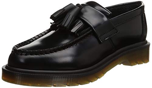 Dr. Martens Unisex-Erwachsene Adrian Core Polished Smo Brogue Schnürhalbschuhe, Schwarz, 37 EU