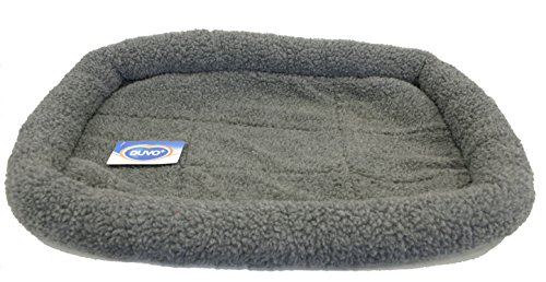 Duvo+ 712/034 Kissen Draht-Käfig Sheepskin, M, grau