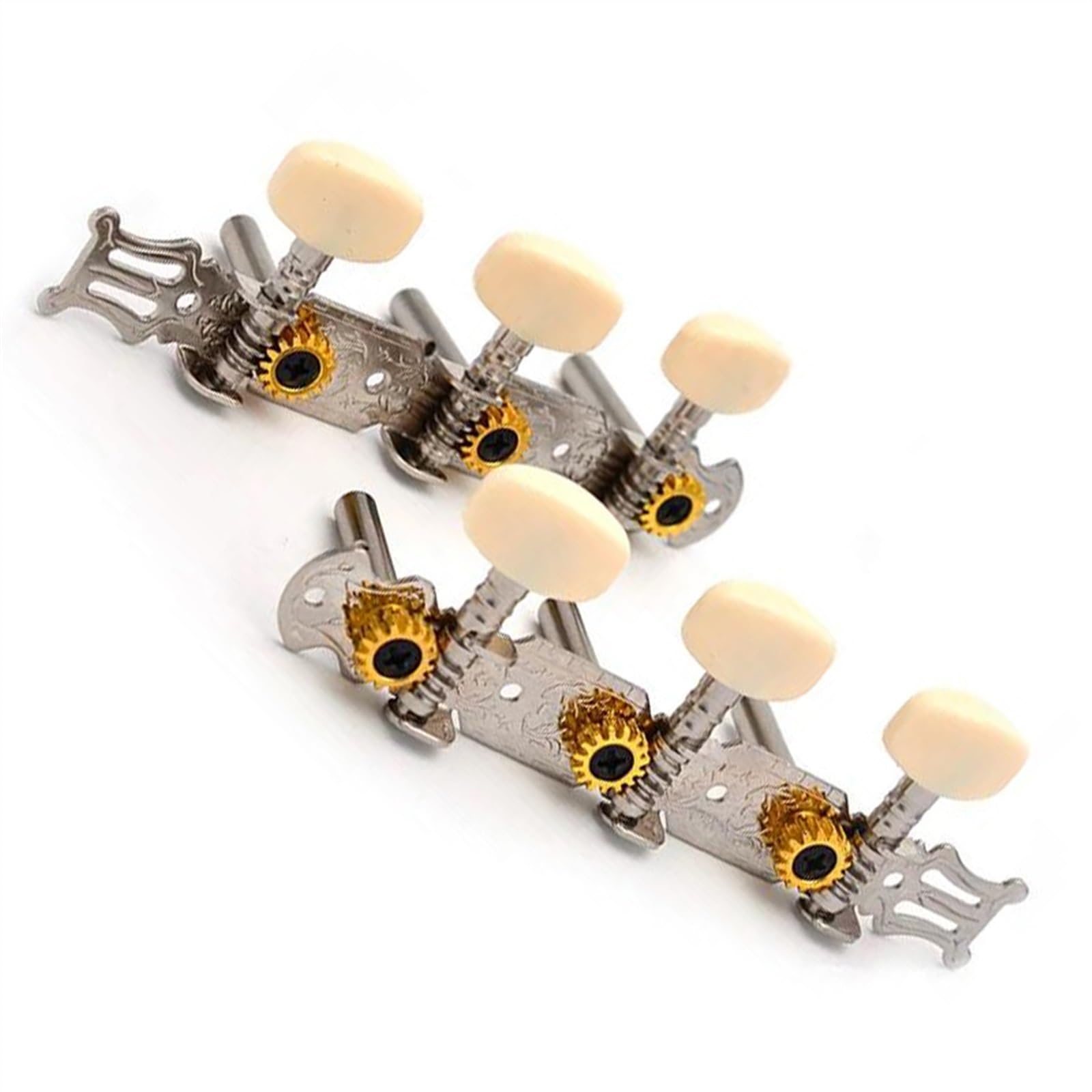 Strings Tuning Pegs Mechaniken Für Gitarre 1L1R Chrome Gitarre Locking String Tuning Pegs Keys Mechaniken Mechaniken Für Klassische Gitarre