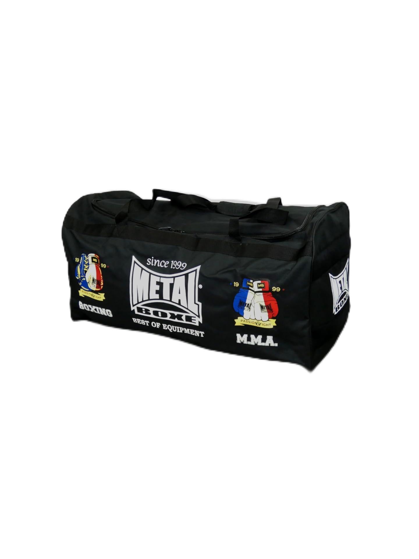 METAL BOXE Unisex – Erwachsene Big sac Club Sporttasche, Schwarz, Unique