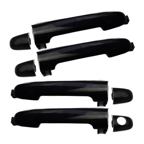 Beifahrerseite Außentürgriff Für Hyundai Für Sonata 2006 2007 2008 2009 2010 Schwarz Auto Außentür Griff Kit Kunststoff 826513K000 826523K020 836523K000 826523K000 Auto Deurgrepen Trim