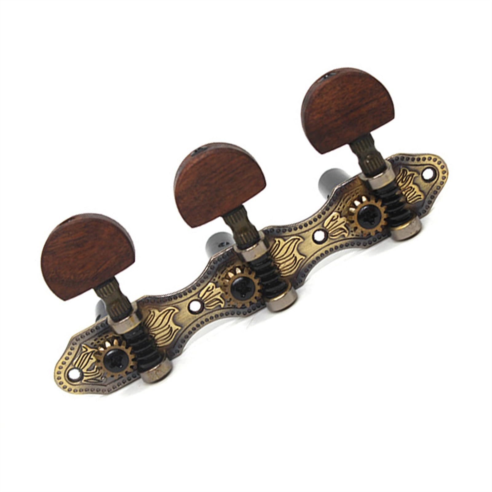 Strings Tuning Pegs Mechaniken Für Gitarre Stimmgeräte für klassische Gitarren, Stimmgeräte für drei Saiten, Saitenausrichtungsknopf, Gitarrenwicklung