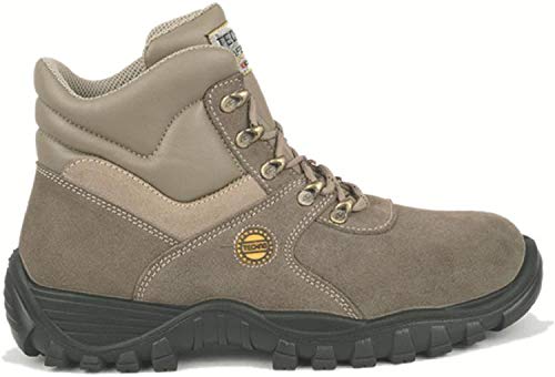 Cofra NT130-000.W48 NEW TEVERE S1 P SRC Sicherheitsstiefel, Beige/Gelb, Größe 48