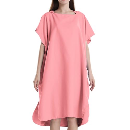 Schnell Trocknender Kapuzen Wickelhandtuch Poncho Für Männer Und Frauen. Kapuzen Wickelmantel Wickelhandtuch Poncho Zum Wechseln des Neoprenanzugs