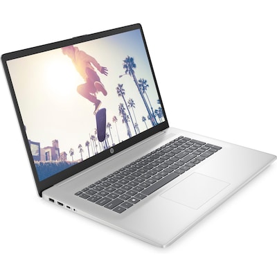 HP 17,3" FHD IPS Notebook silber i5-1334U 16GB/512GB SSD DOS 17-cn3454ng