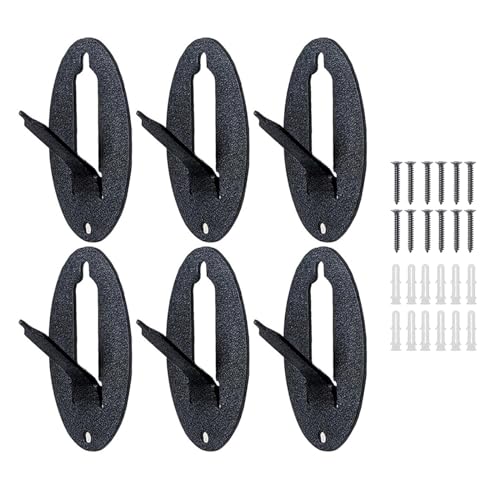 JTQYFI 6Pcs Europäischen Montieren Schädel Aufhänger Wand Halterung Aufhänger Deer Schädel Haken Für Kleine Spiel Tiere Einfache Installation