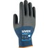 uvex Arbeitshandschuh phynomic pro, blau/anthrazit, Größe 12