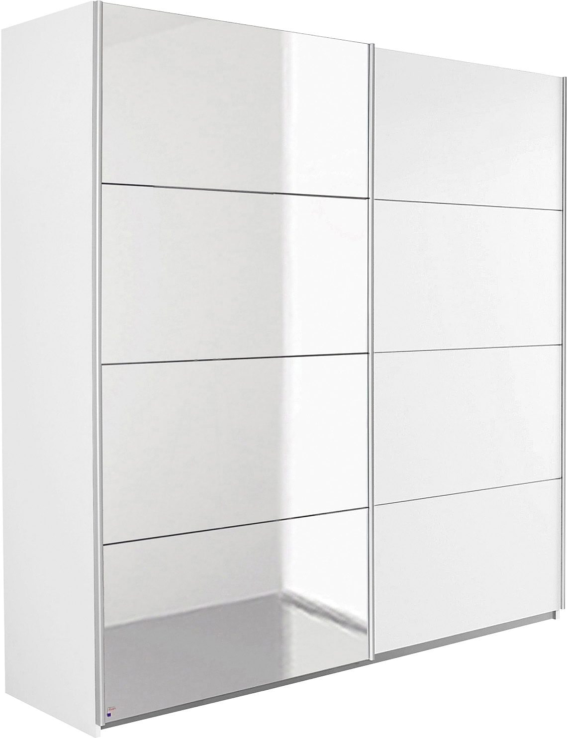 rauch Schwebetürenschrank "Subito Kleiderschrank Bestseller", Schlafzimmerschrank Schrank Garderobe mit 4 Spiegelelementen