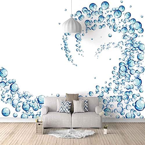 Kreative Blaue Blase 3D Tapeten Wanddekoration Fototapete Sofas Wohnzimmer Wandbild Schlafzimmer-150cm×105cm