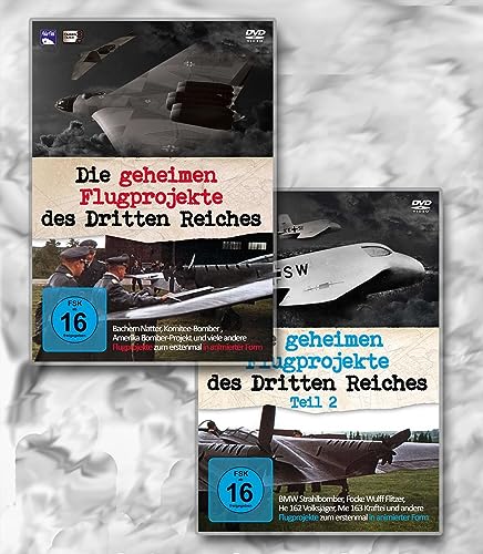 Die geheimen Flugprojekte des Dritten Reiches 2er Package [2 DVDs]