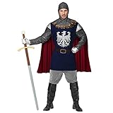 "KNIGHT" (coat with cape, belt, hood) - (XL)