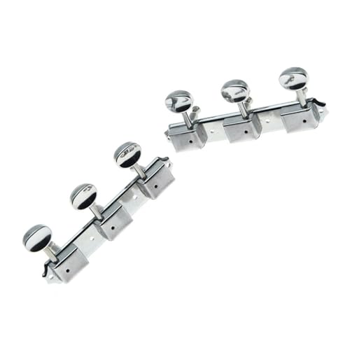 Strings Tuning Pegs Mechaniken Für Gitarre 3L3R Retro Klaviertasten E-Gitarre offene Stimmgeräte Knöpfe Gitarrenzubehör (Color : 2)