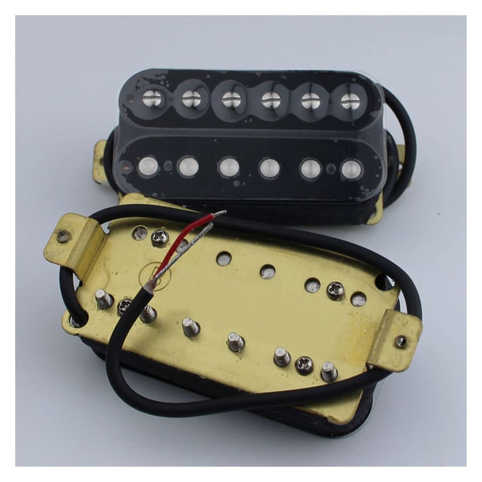 ZENGXUE Satz Von Schwarzen Humbucker-Gitarren-Pickups Humbucker Tonabnehmer Set